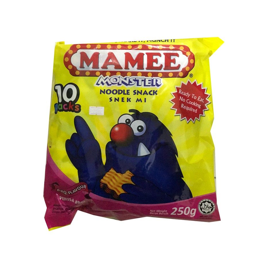 

MAMEE MONSTER NOODLE SNACK BBQ FLAVOUR