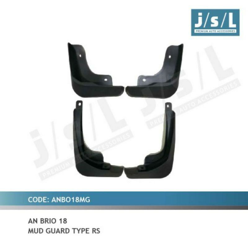 Mudguard mud guard karpet roda pelindung cipratan Lumpur All New Brio 2018 Type RS JSL