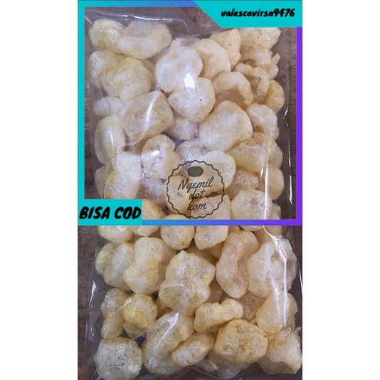 

⭐BISA COD⭐ KERUPUK KULIT 250gr / KERUPUK KULIT ASIN / KERUPUK KULIT RENYAH