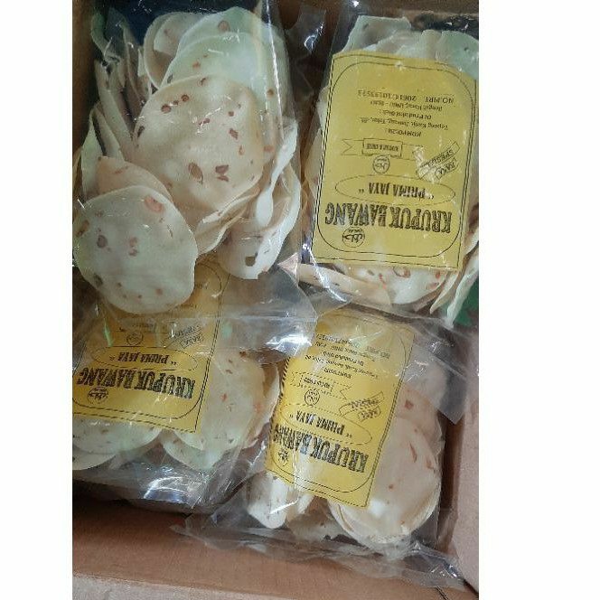 

Kerupuk Bawang Khas INHU berat 200gr