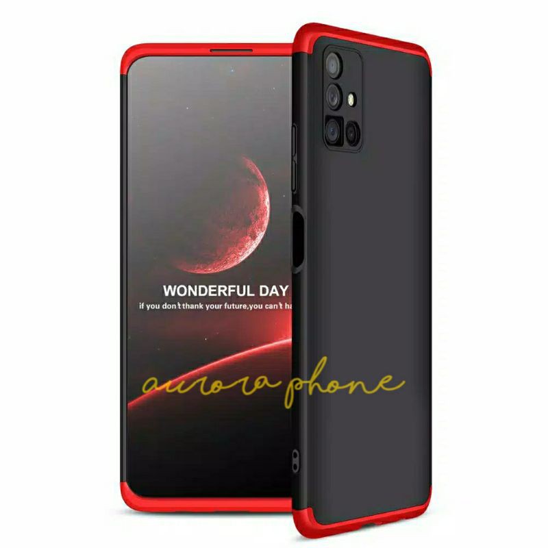 Hard Case Samsung Galaxy M51 Armor Full 360 Cover GKK Casing