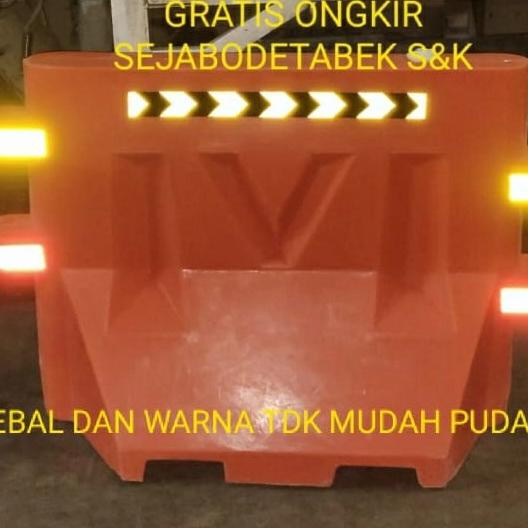 

[BISA COD] Road Water Barrier Pembatas Jalan Merk MIG