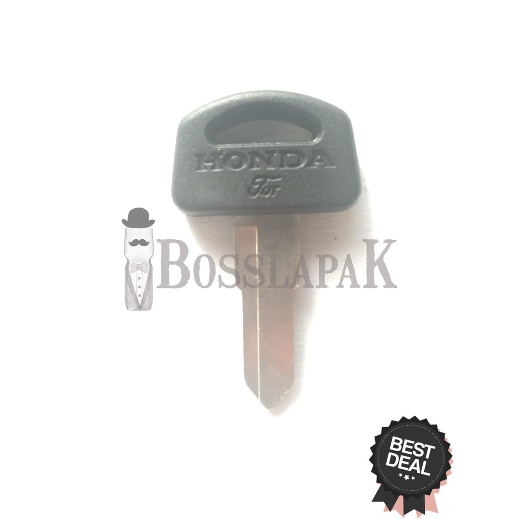 kunci duplikat keyblank motor honda grand kanan karet