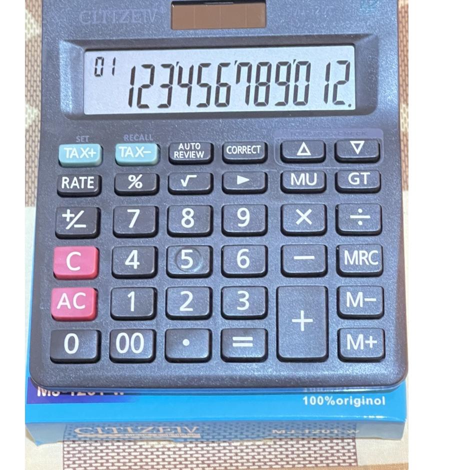 

Best Product Kalkulator 120T 12 Digit - Kalkulator Check / Kakulator Dagang Besar / Calculator MURAH TC73 '