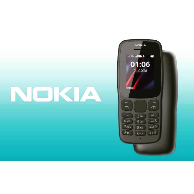 Nokia 106 ORIGINAL GARANSI Resmi TAM 1 Tahun