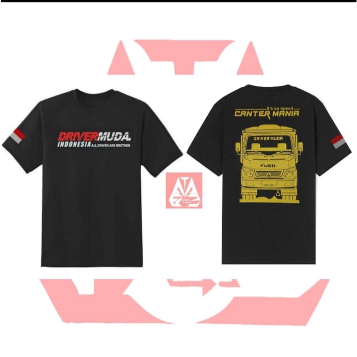 Canter Mania Kaos Driver Muda Indonesia Canter Mania Fuso Baju Truk Fuso