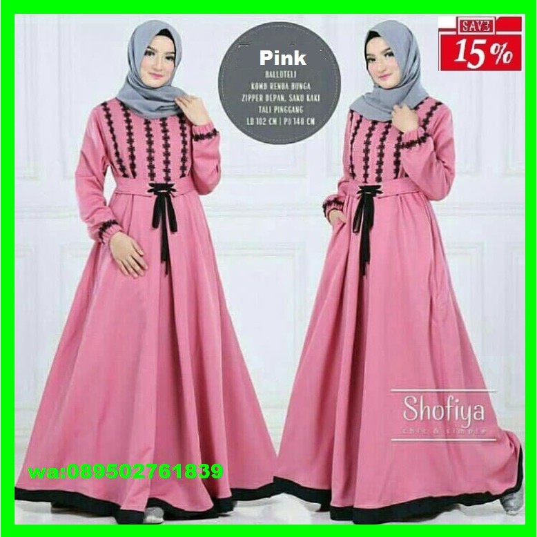 GAMIS SYARI ANNAJAH CAPUCCINO 900GR 110 140 ALLSIZE GAMIS SYARI BUSUI CADAR CREPE HQ POLOS MURAH I.