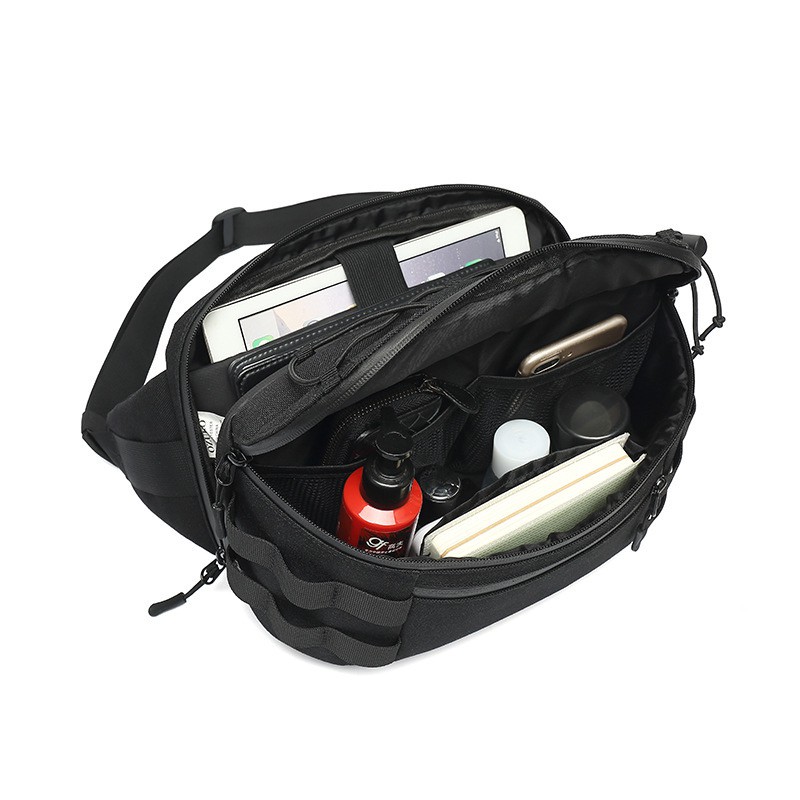 OZUKO 9340 Tas Selempang Pria Anti Air Waistbag Pria By Japan Design WATCHKITE WKOS