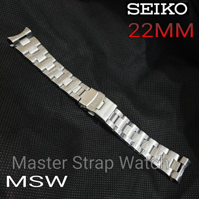 Tali Jam Tangan 22mm Bracelet Seiko Diver OYSTER Skx007 Skx009 7002 6309 Solid Stainles Steel.