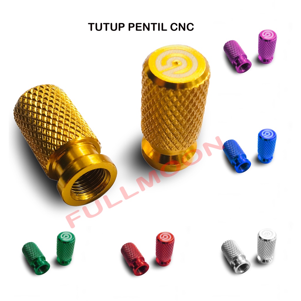 TUTUP PENTIL SEPEDA MOTOR BAHAN CNC