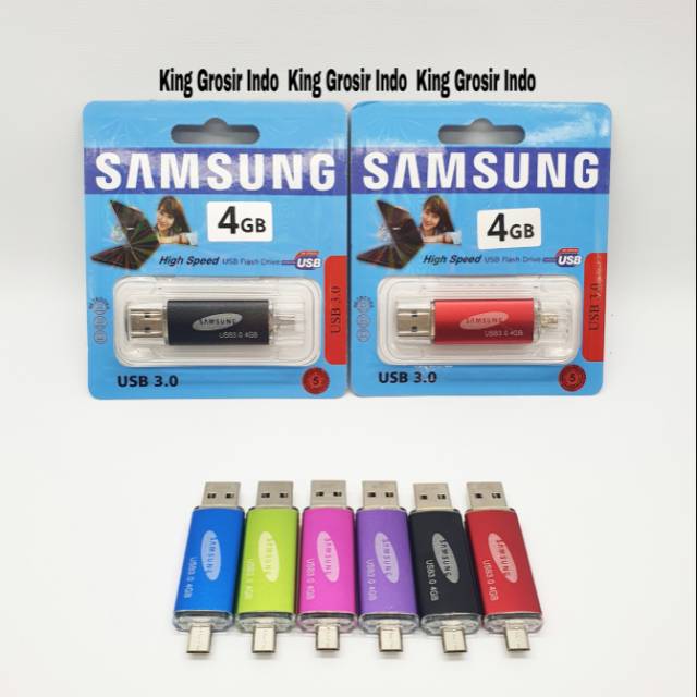 Flashdisk Samsung OTG 4GB 4 GB Micro USB Original OEM