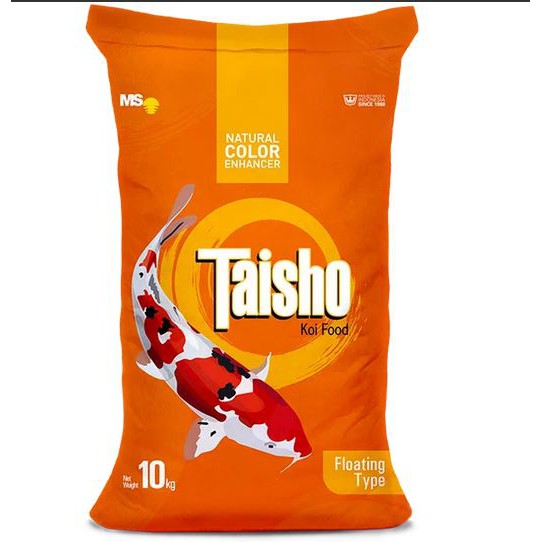 TAISHO 10KG 1mm/2mm/5mm - Makanan Ikan Hias Koi Murah