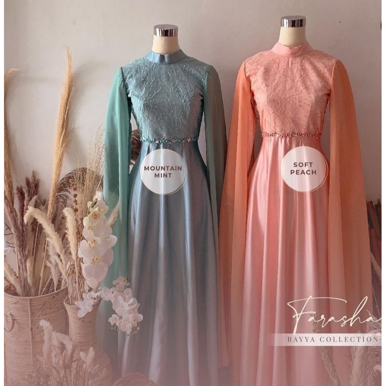 farasha-gaun formal/terbaru dress/mewah