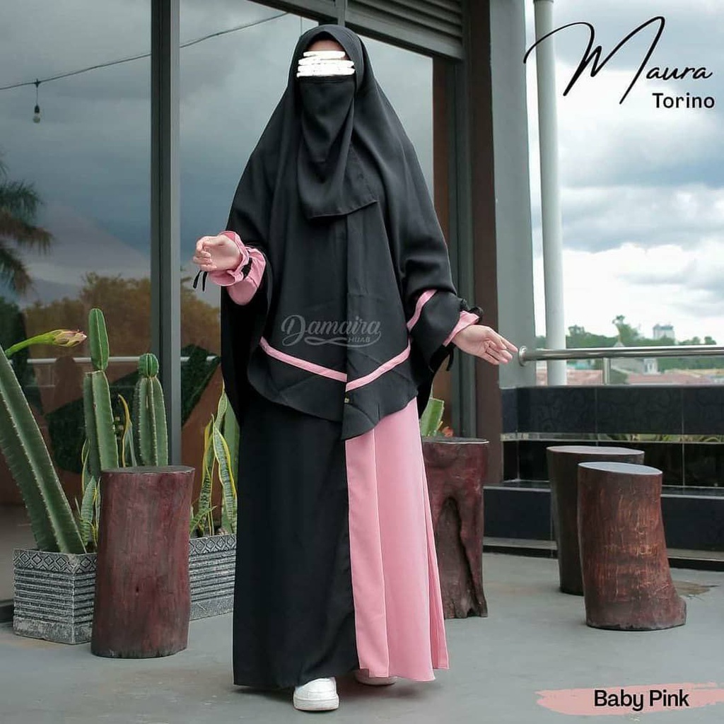 Gamis Set Maura l Damaira hijab