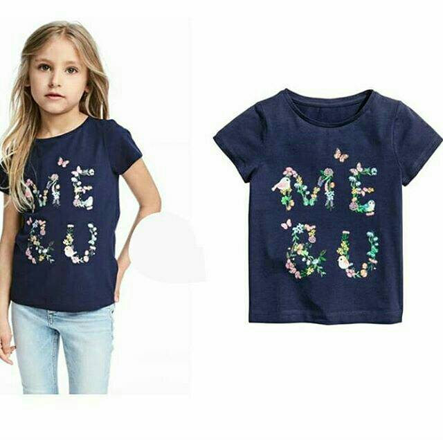 Kaos anak cewek H&M
