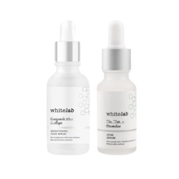 Whitelab Brightening Serum + Acne Serum