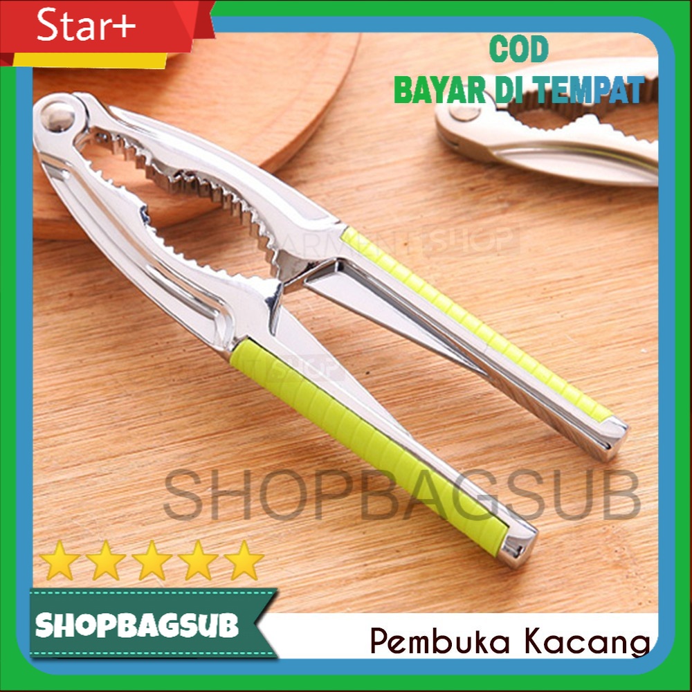 Tang Kepiting Alat Penjepit Kacang Capit Makanan Seafood Stainless Steel Kluwek
