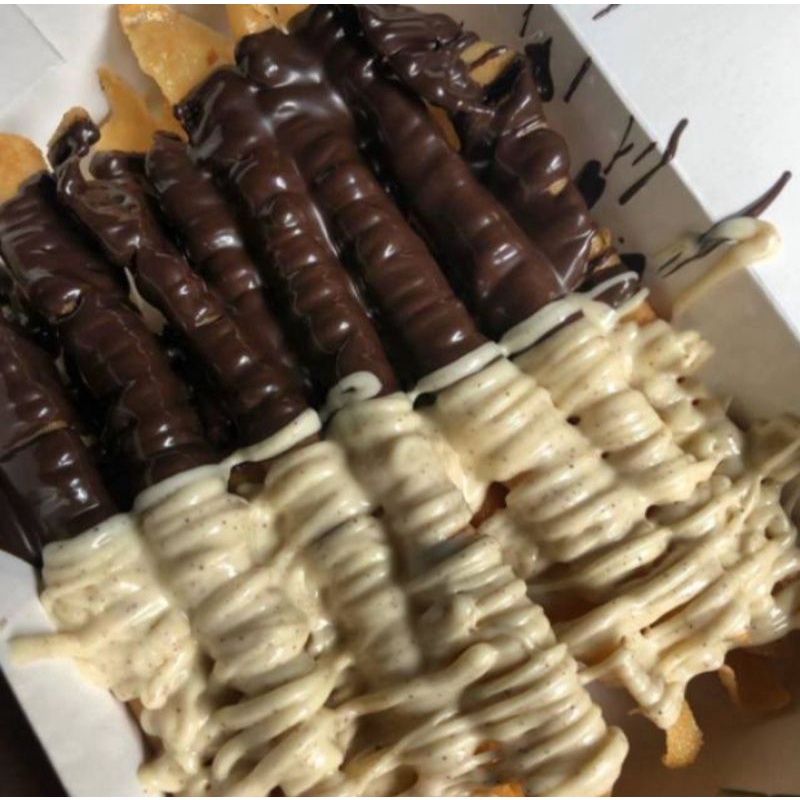 

Banana roll coklat tiramisu