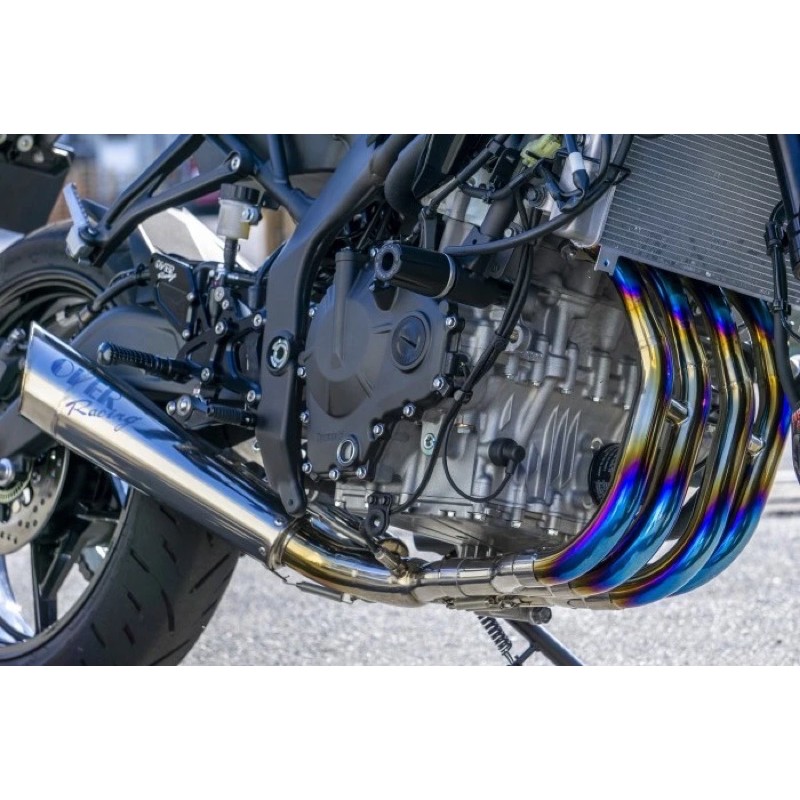 Over Racing Japan Megaphone Full System Exhaust Kawasaki ZX-25R ZX25R
