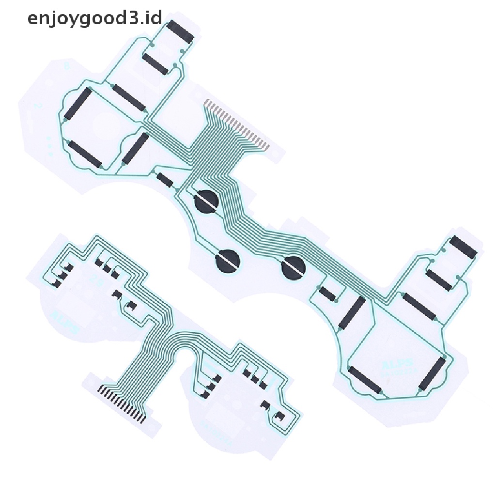 Sa1Q222A + 224a Papan Sirkuit Pcb Kontak Pad Kabel Flex Untuk Controller Ps3 (Dd)