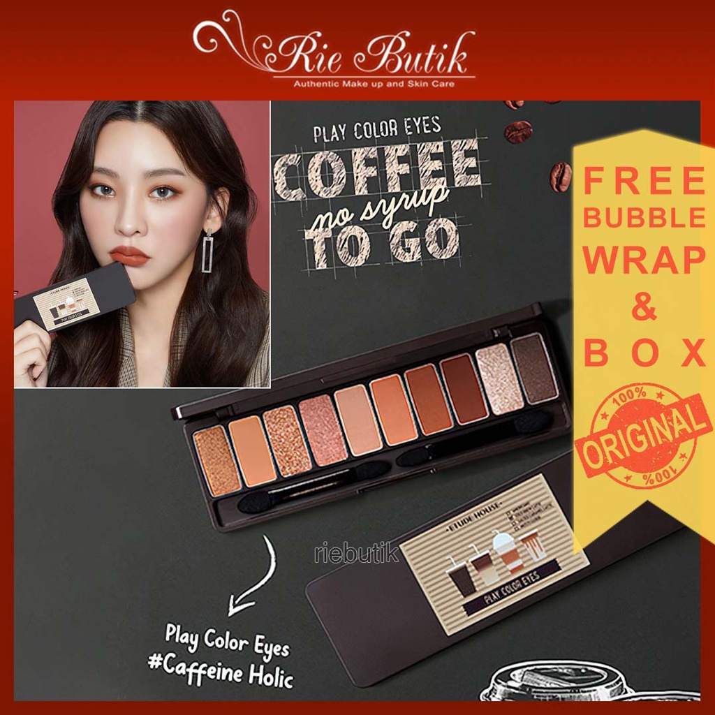 Etude House Play Color Eyes Rose Wine / Caffeine Holic / Bake House / Leather Shop / In The Cafe