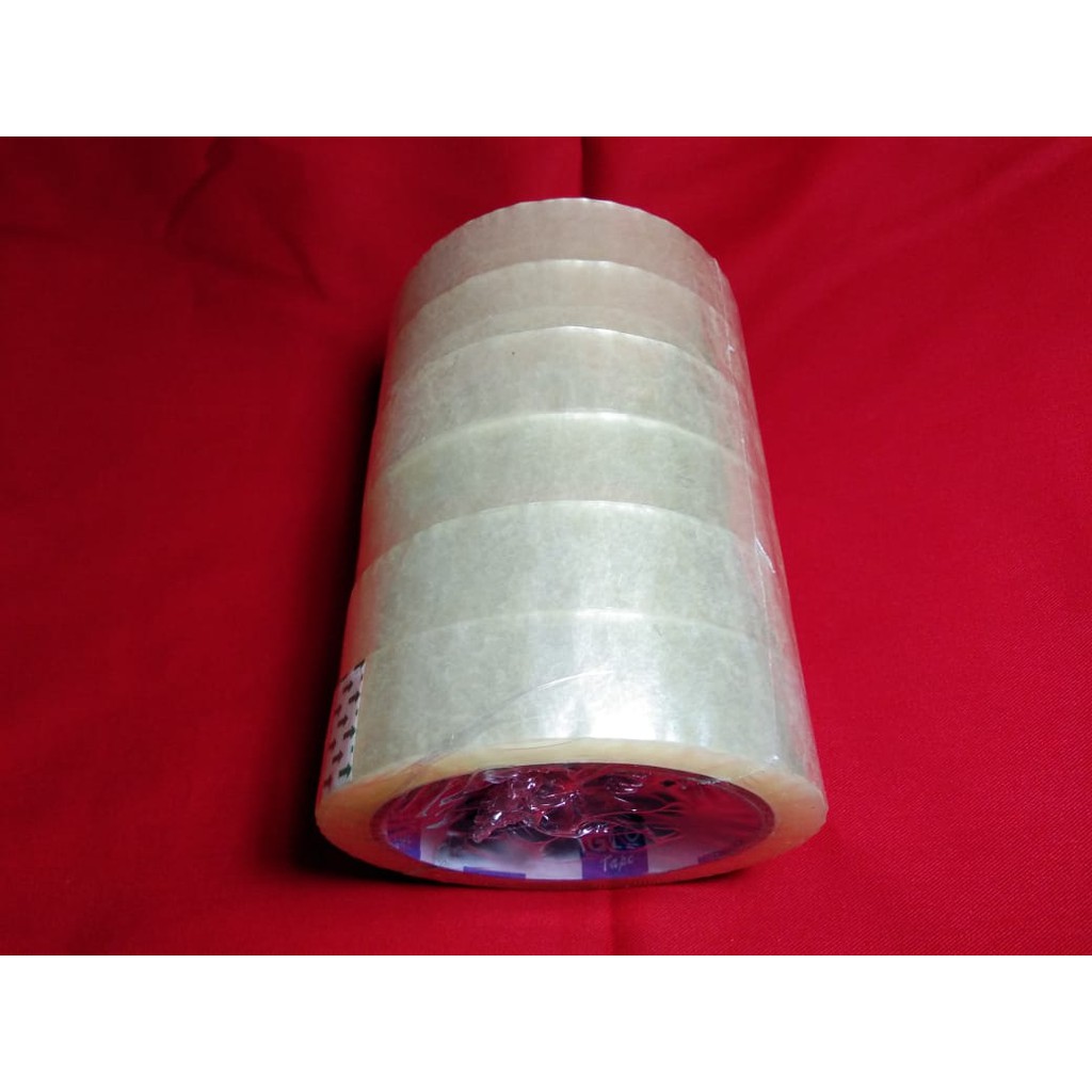 

Glotape Cellotape 1" x 70Y Transparant ( 3 Roll - 3 Pcs )