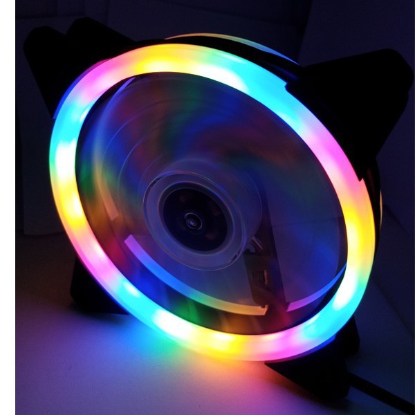 KING COOLER FAN CASING RAINBOW RGB