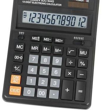 

New - CITIZEN SDC-444S - Kalkulator Meja