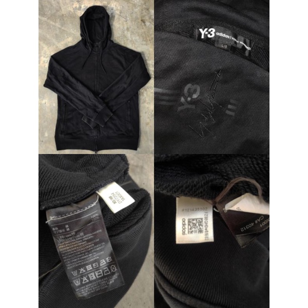 zip hoodie adidas Y3 Yohji Yamamoto