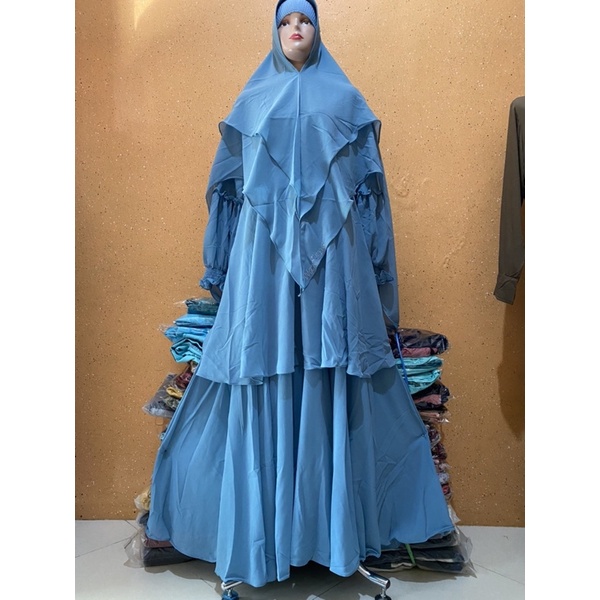 Gamis syar'i susun by Wardiana