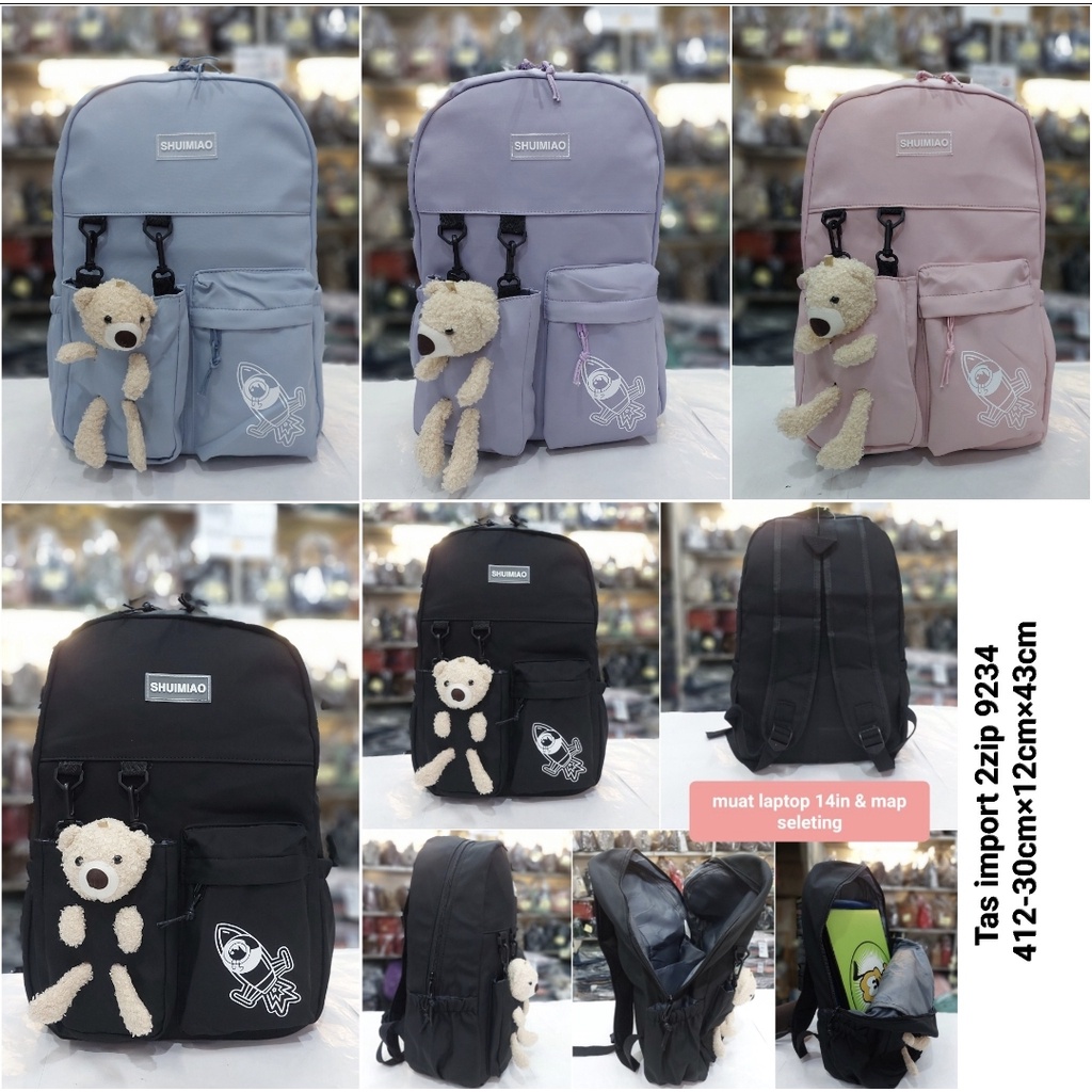 Backpack multifungsi SD SMP SMA anak perempuan