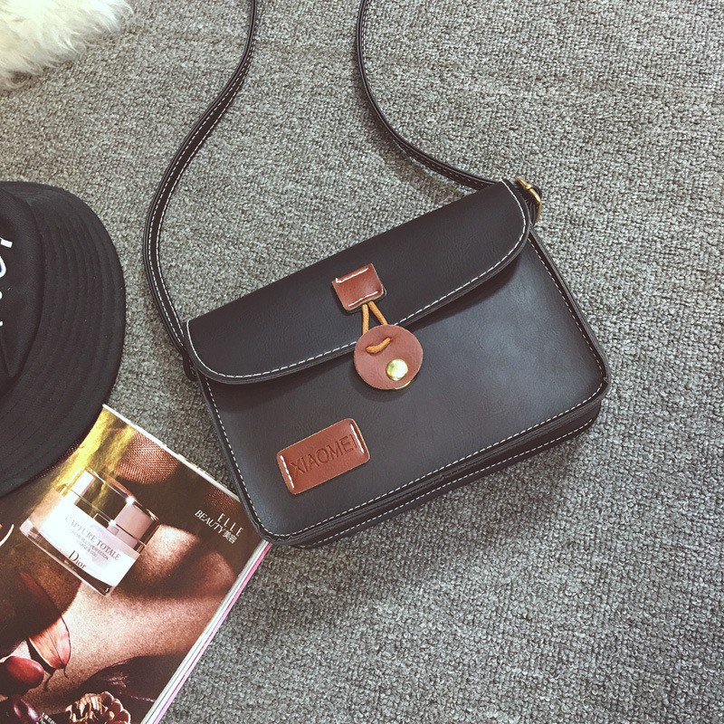 TM-15 tas selempang kecil mini messenger bag wanita import korea jepang bunga kotak