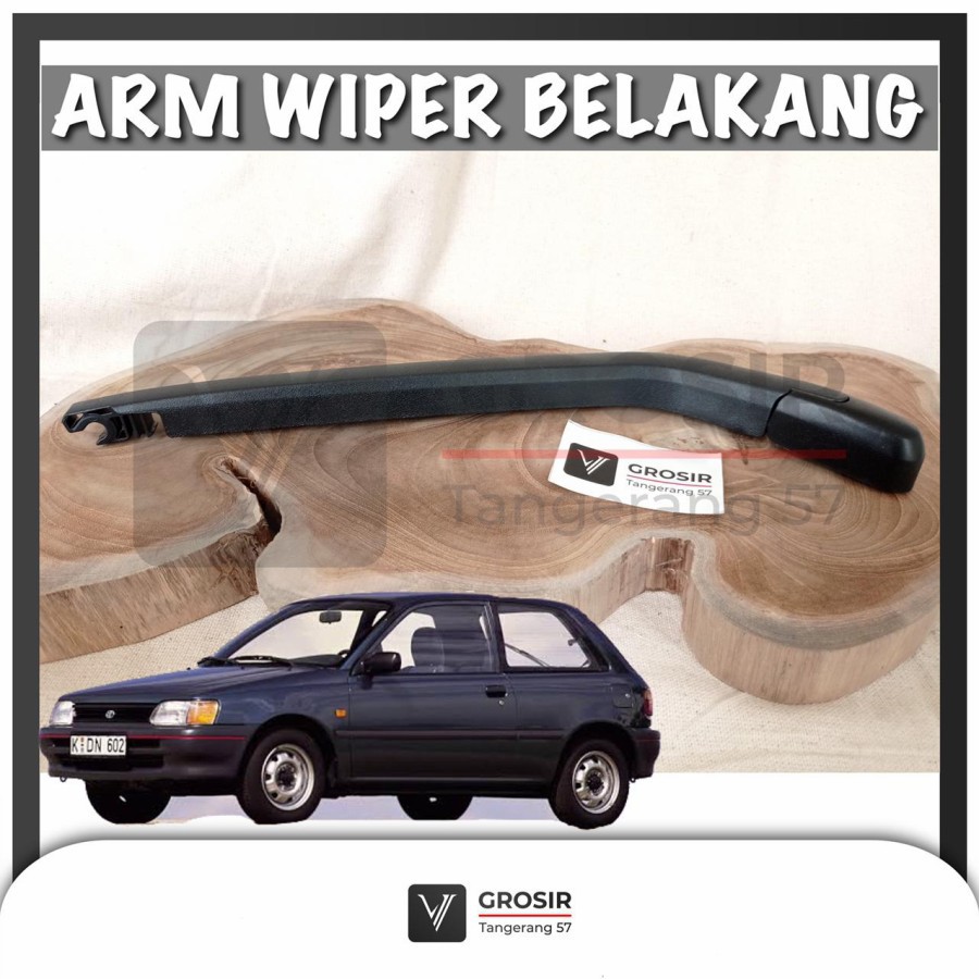 ARM WIPER BELAKANG STARLET KAPSUL KOTAK / GAGANG WIPER STARLET 11"A