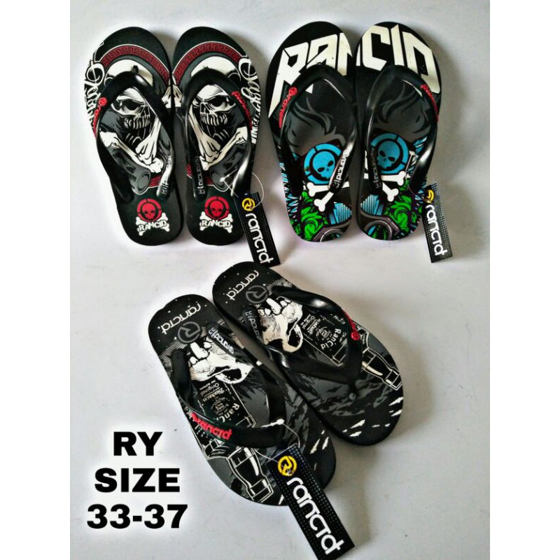 SANDAL JAPIT DISTRO ANAK JUNIOR RANCID ORIGINAL (RYJ)