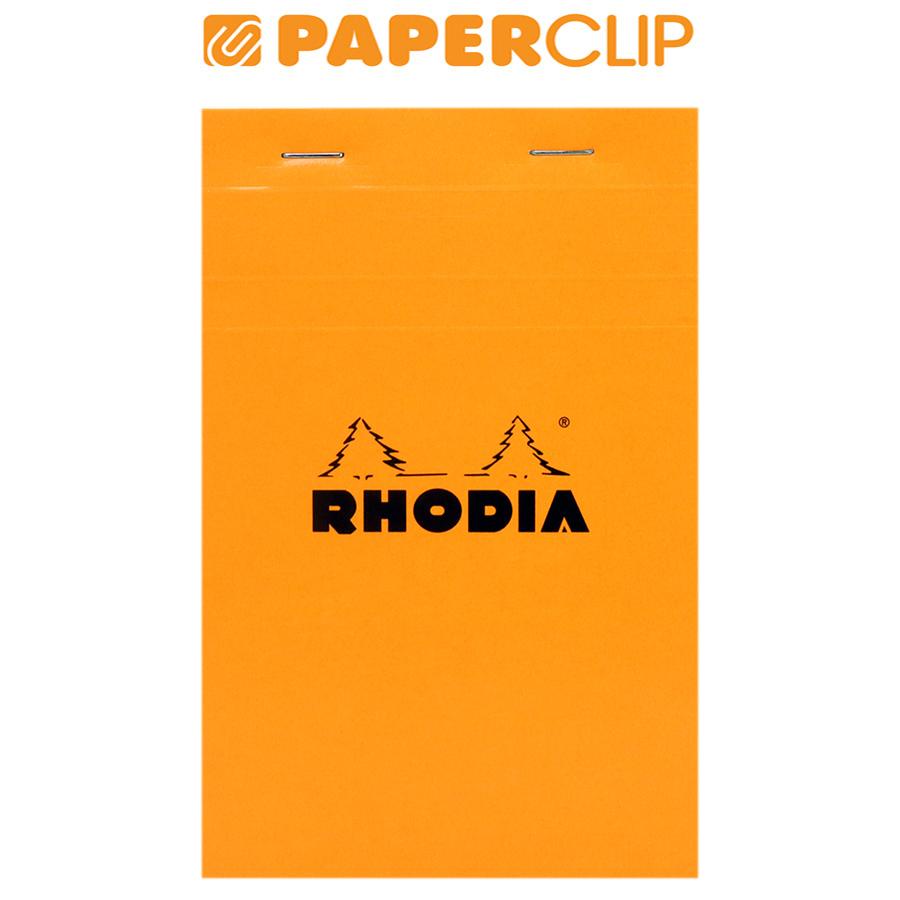 

NOTEPAD RHODIA N14 HEAD STAPLED ORANGE 11X17 14200EXPC