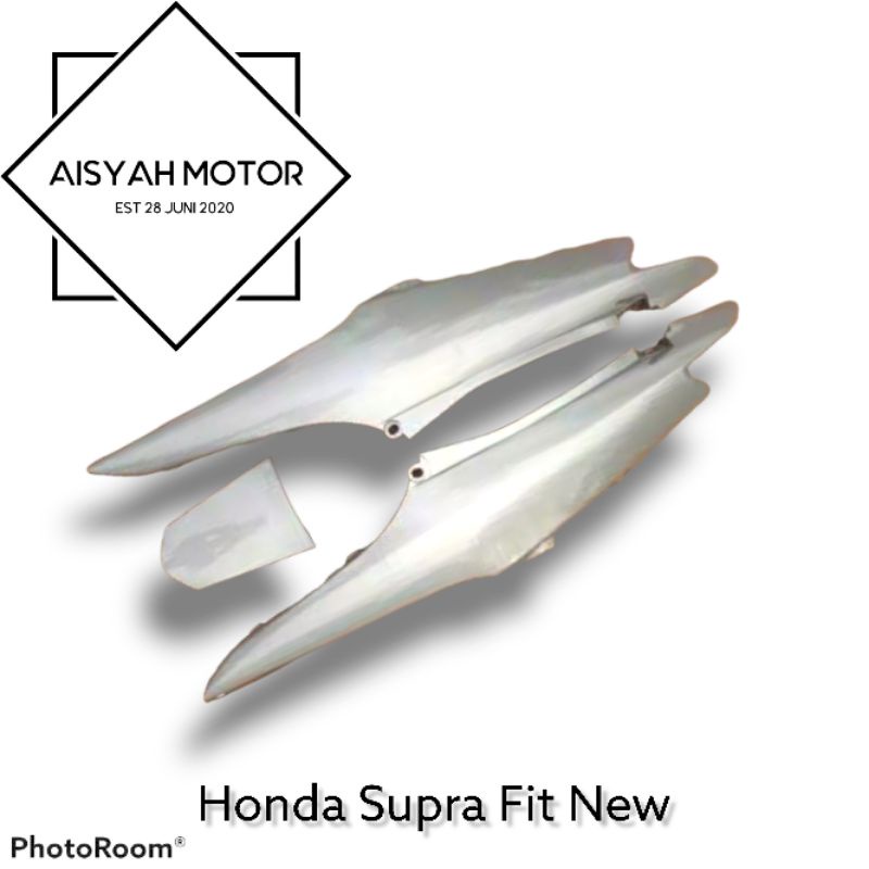 Bodi Honda Supra Fit New Warna Silver