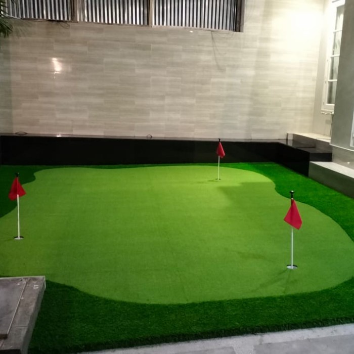Professional Lapangan Mini Golf Sintetis - pembuatan lapangan mini golf