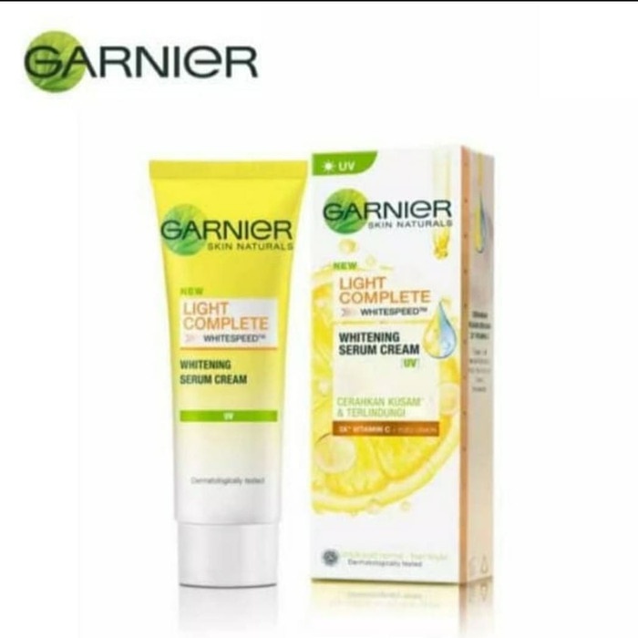 Garnier Light Complete 20 Ml Krim Wajah Pelembab Shopee Indonesia