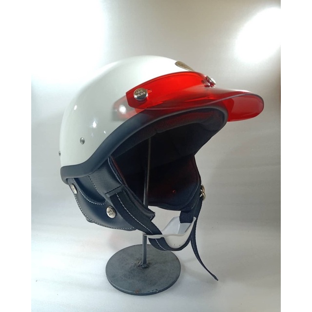 helm custom yoko putih oribinal