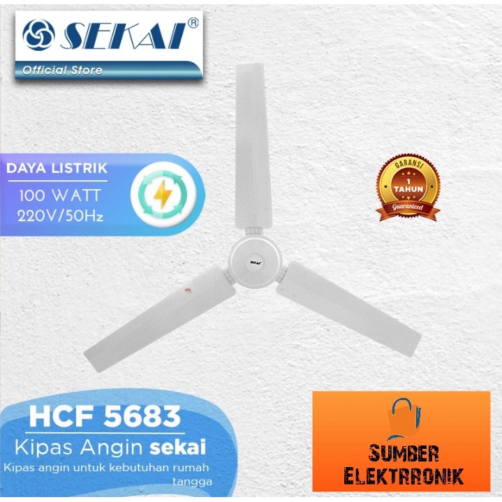 Sekai Kipas Angin Langit Langit HCF 5683