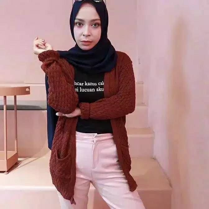 AFI - EC - RJT Popcorn Cardigan Tribal (Cardy)-Bata