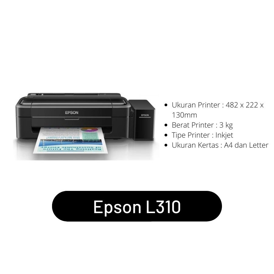 Printer Epson L310 Seken Mulus