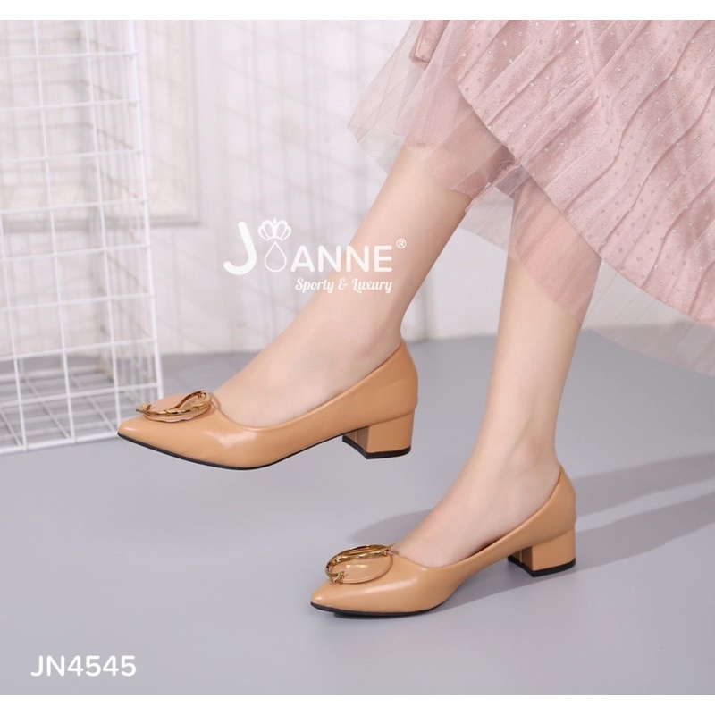 JOANNE Pump Heels Shoes Sepatu kerja Wanita Hak Tahu JN4545