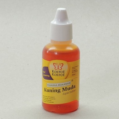 PEWARNA MAKANAN KOEPOE 30ML KUNING MUDA