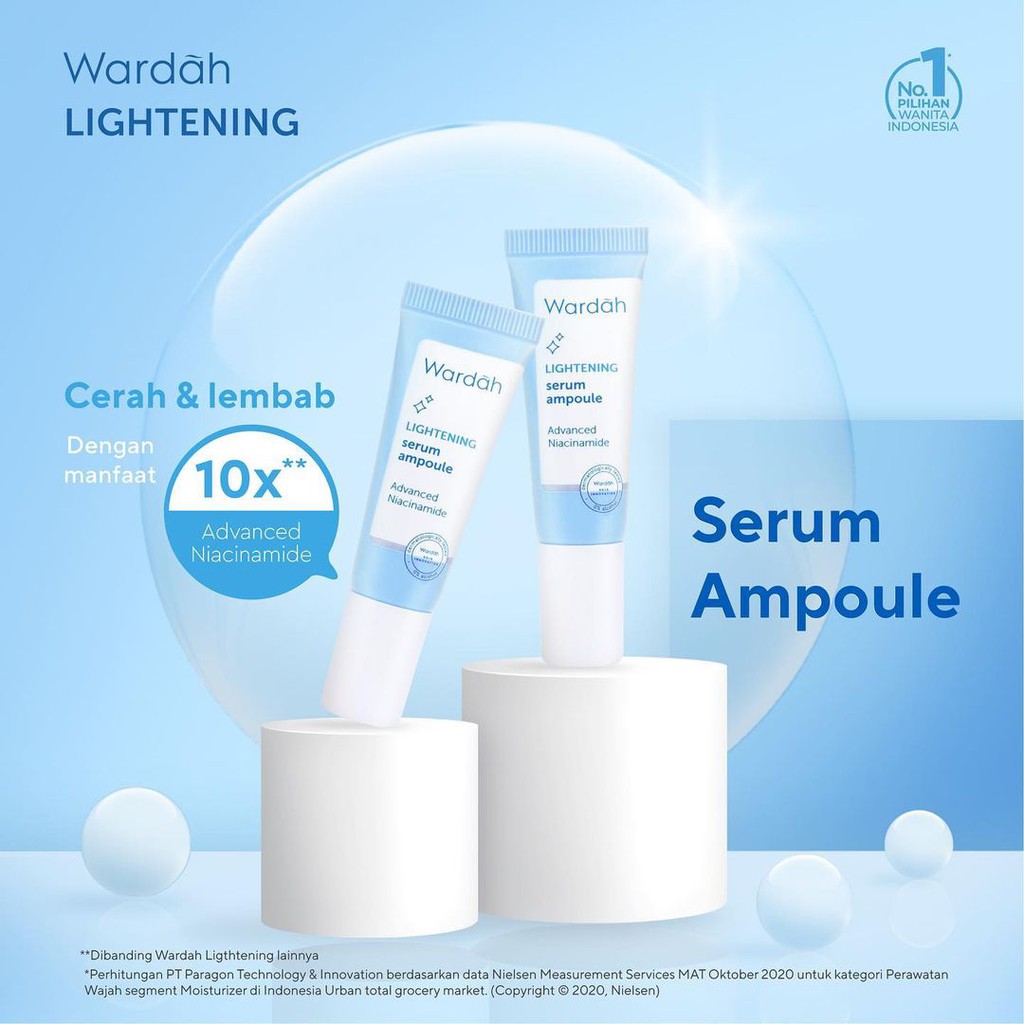 Wardah Lightening Serum Ampoule  ~ ORIGINAL 100%