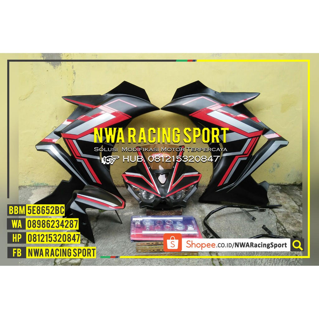 Full Fairing New Cb 150 R Model R25 Dan Kondom Tangki Shopee