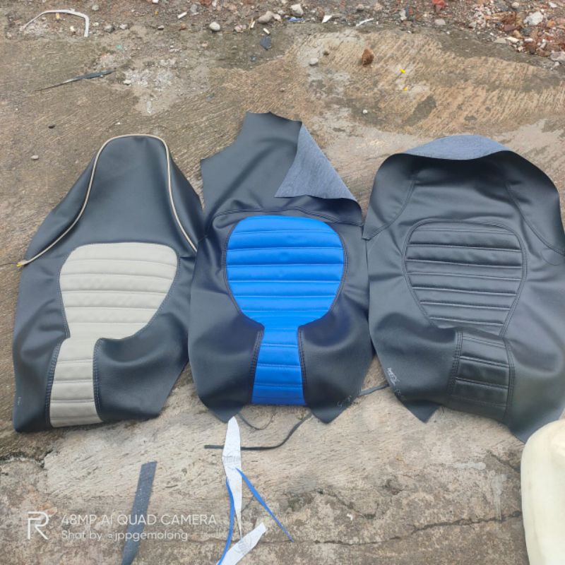 (COD)COVER JOK SCOOPY CAFERACE-KULIT SCOOPY-COVER JOK CAFERACE