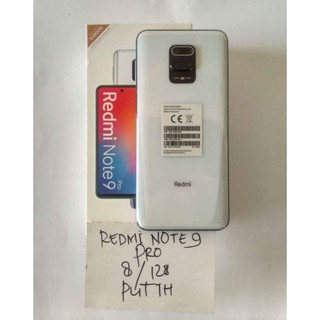 Xiaomi Redmi Note    9 PRO Ram 8/128 GB Mulus No Minus