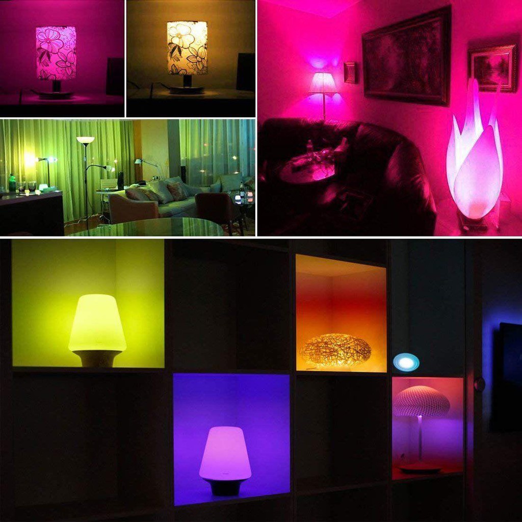 LAMPU WARNA RGB REMOTE 7W12 Watt / LAMPU CONTROL / LAMPU REMOTE / 12 WATT / 18WATT / BOHLAM / PENERANGAN