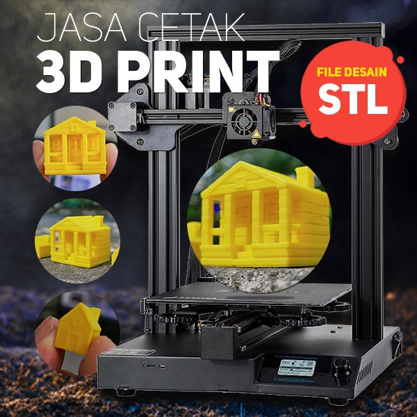 Jual JASA PEMBUATAN 3D PRINTING PRINTER TIGA DIMENSI CETAK PRODUK 3D ...